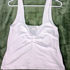 Charlotte Russe White Tank Top